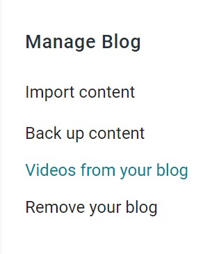 how to backup blog on blogger