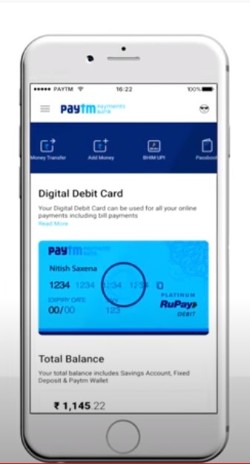 How to block your paytm debit card