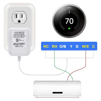 C-wire Power adapter | What is the c wire on a thermostat